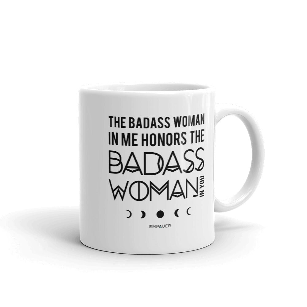 "Badass Woman" Coffee Mug