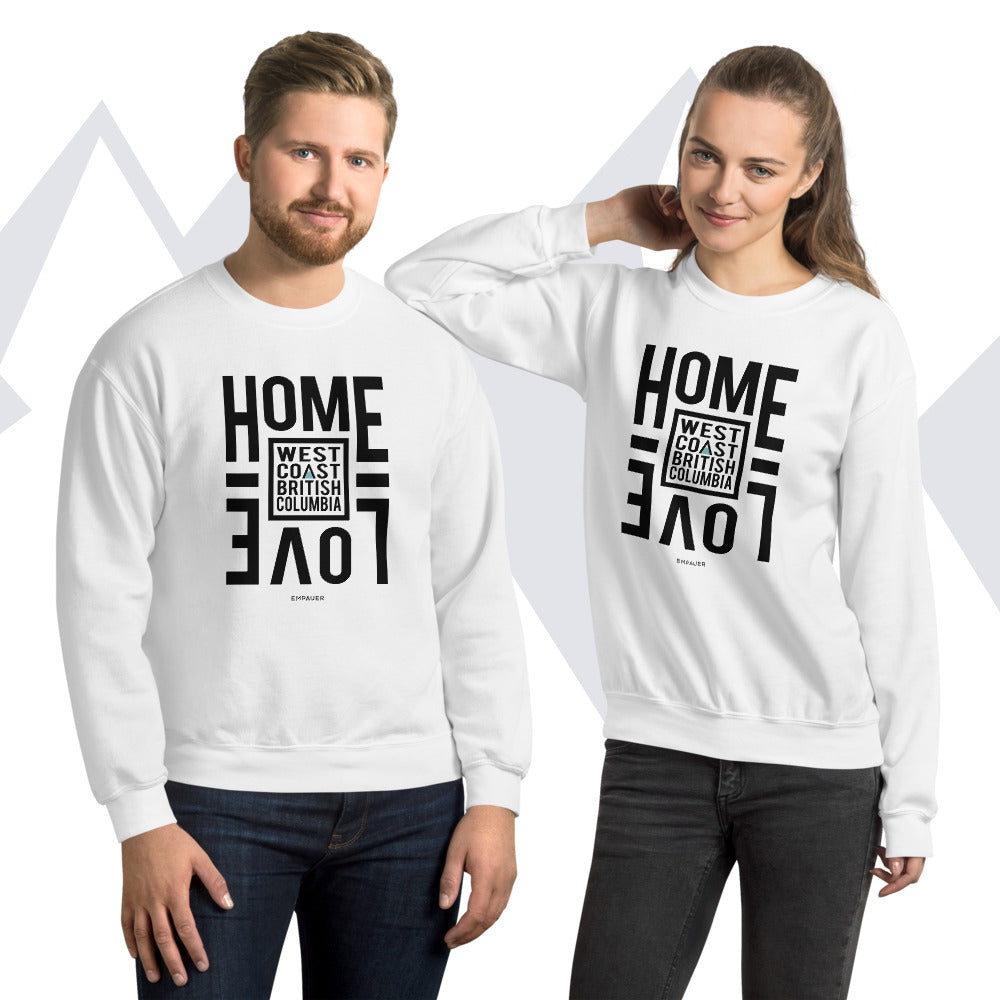 "Home Love, West Coast" Sweatshirt