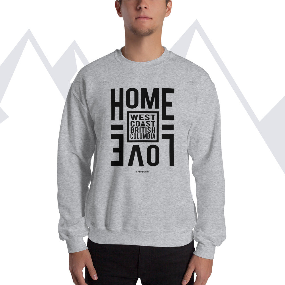 "Home Love, West Coast" Sweatshirt