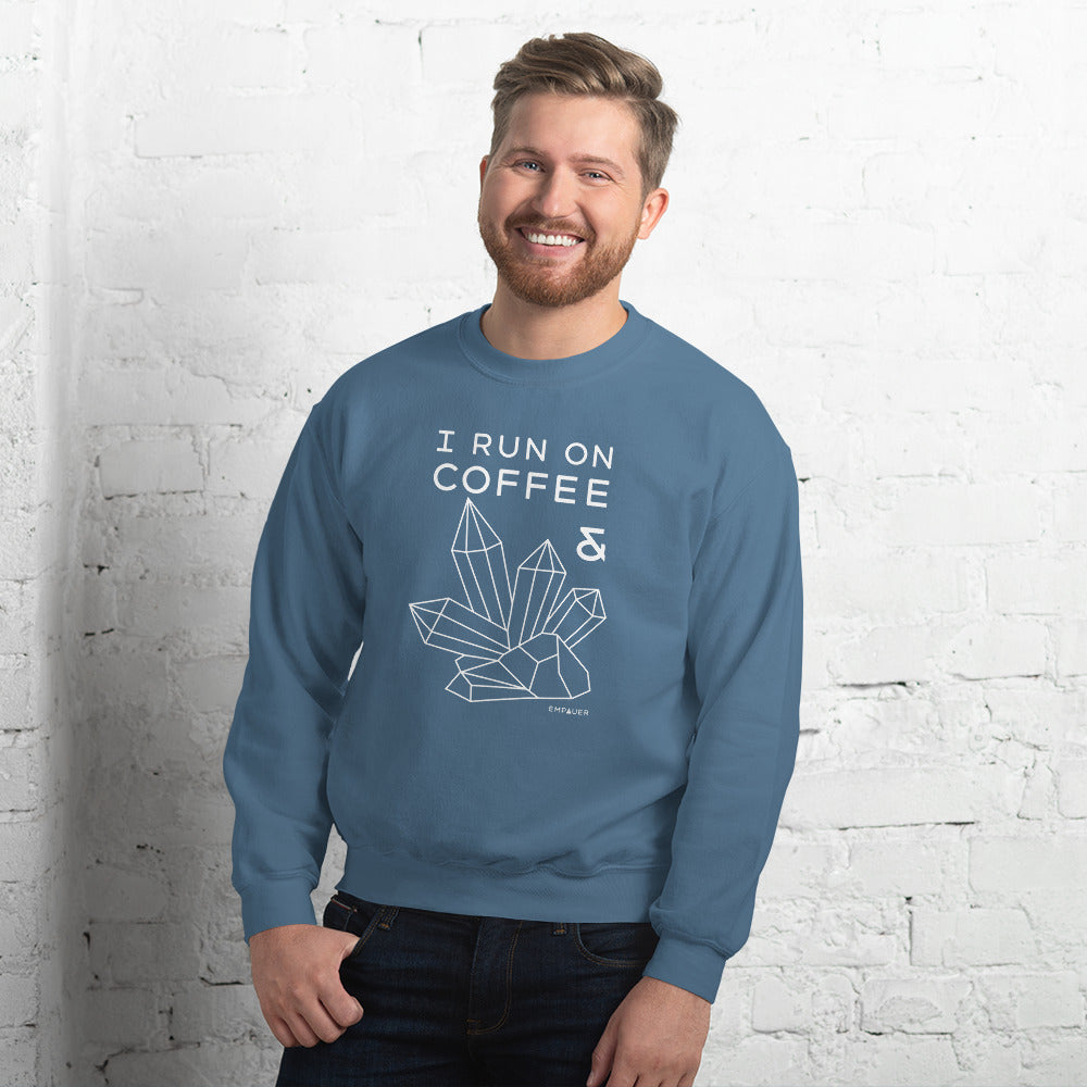 "Coffee and Crystals" Sweatshirt