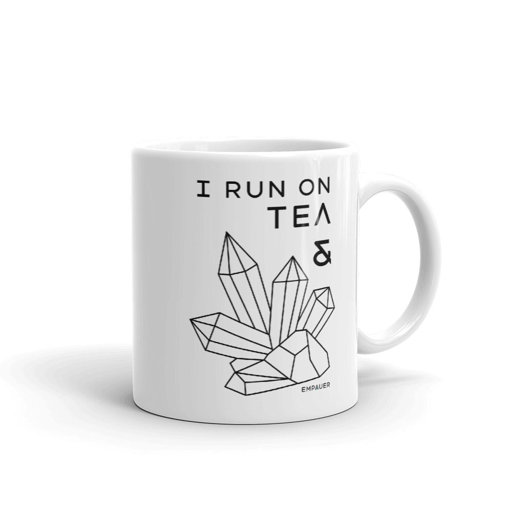 "Tea and Crystals" Coffee Mug
