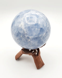 Large High Grade Blue Calcite Sphere