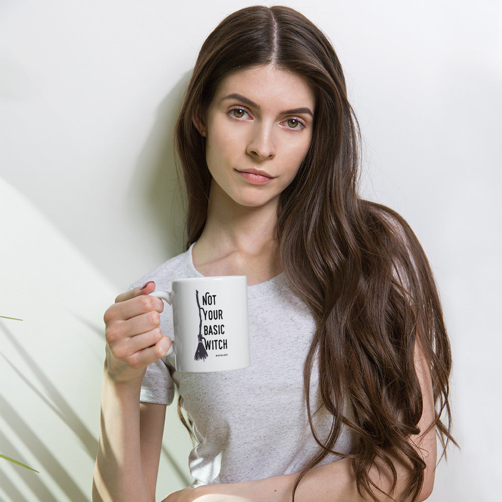 "Not Your Basic Witch" Coffee Mug