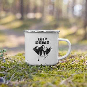 "Pacific Northwest" Enamel Mug