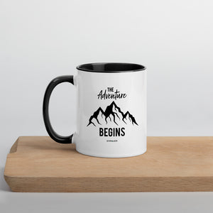 "The Adventure Begins" Coffee Mug