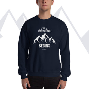 "The Adventure Begins" Sweatshirt