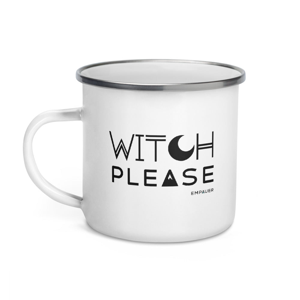 "Witch Please" Enamel Mug