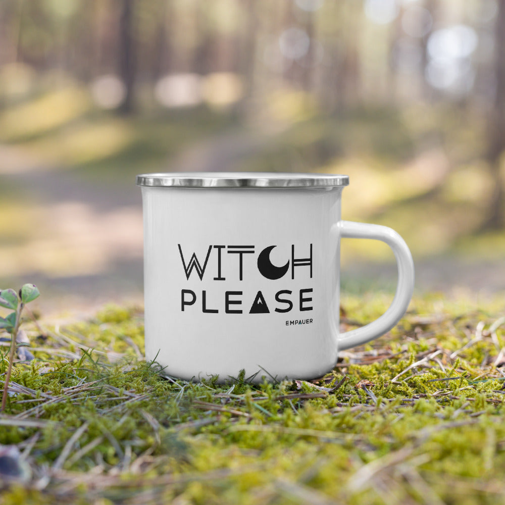 "Witch Please" Enamel Mug