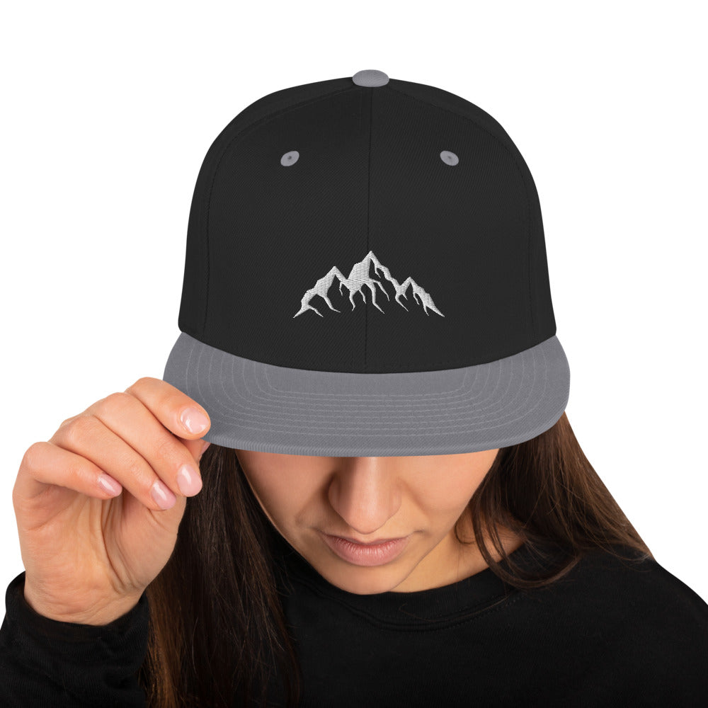 "Mountains" Classic Snapback